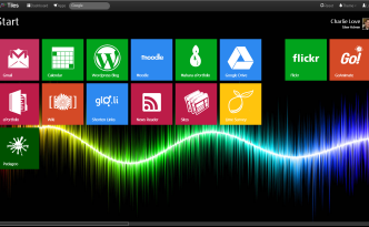 GlewTiles UI live in Glew