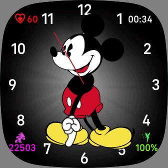 Android wear mickey store mouse watch face